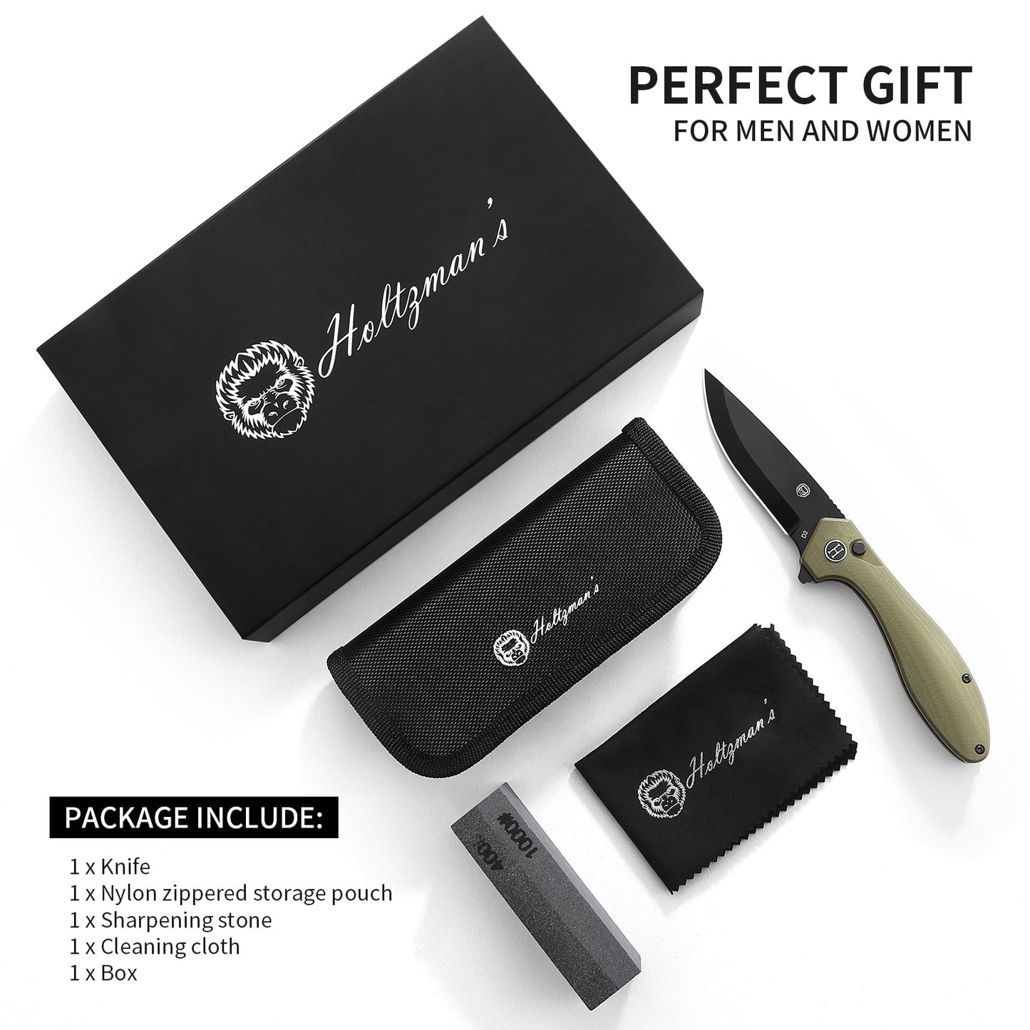 The Vector Button Lock Folding Pocket Knife