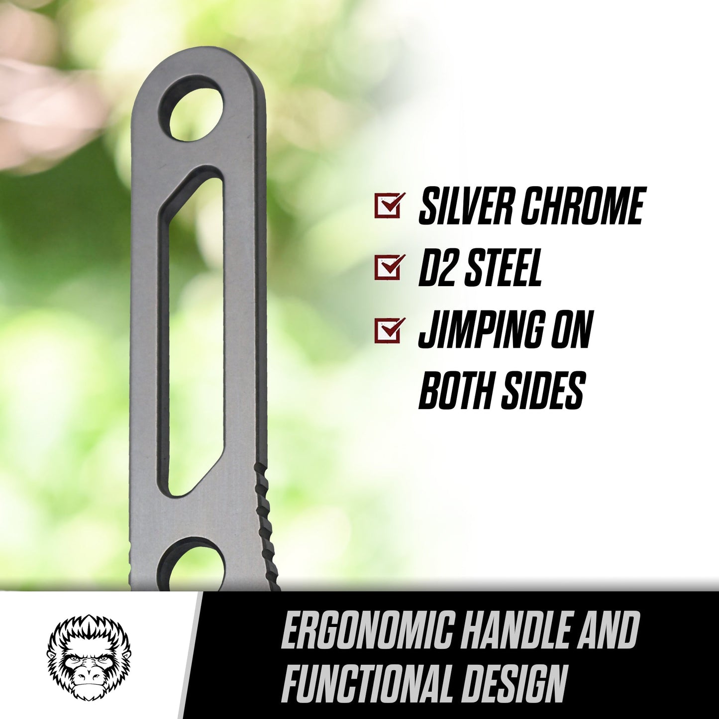 The Scalpel All-Steel Survival Knife