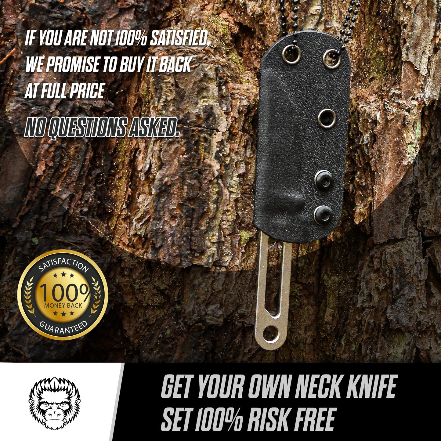 The Scalpel All-Steel Survival Knife