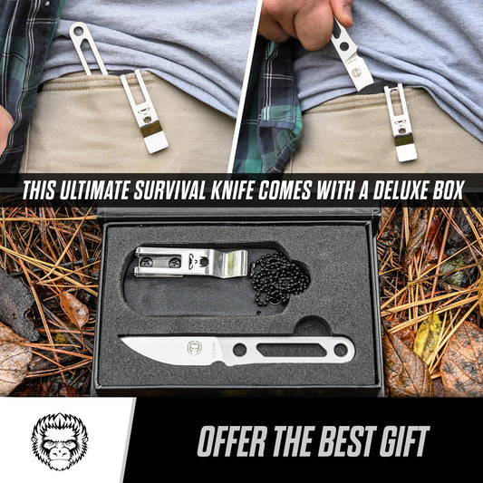 The Scalpel All-Steel Survival Knife